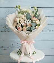 Букет цветов из:  Розы и Лизиантусы #REPLACE_PRED# Дондуковской