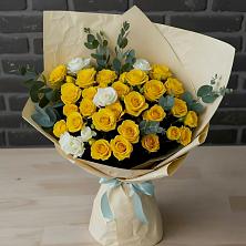 Букет цветов из:  Розы в Дондуковской