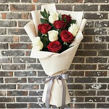 Букет цветов из:  Розы в Дондуковской