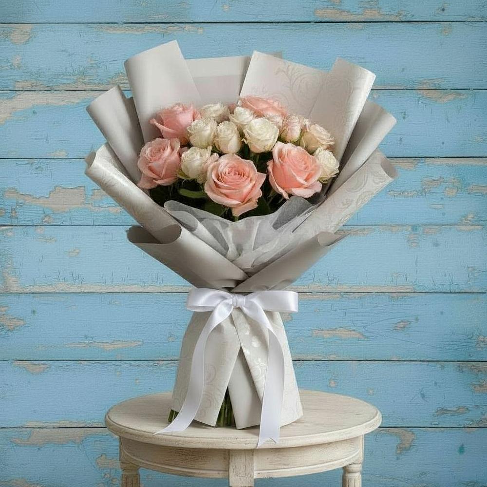 Букет цветов из: Розы в Дондуковской