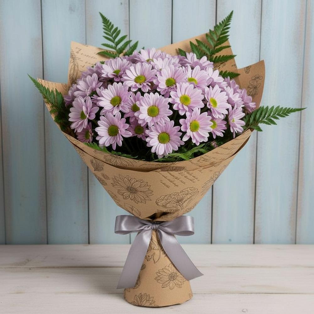 Букет цветов из: Хризантемы в Дондуковской