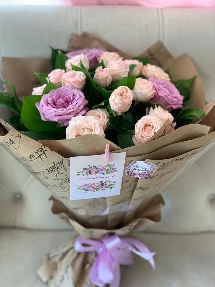 Букет цветов из: Розы в Дондуковской