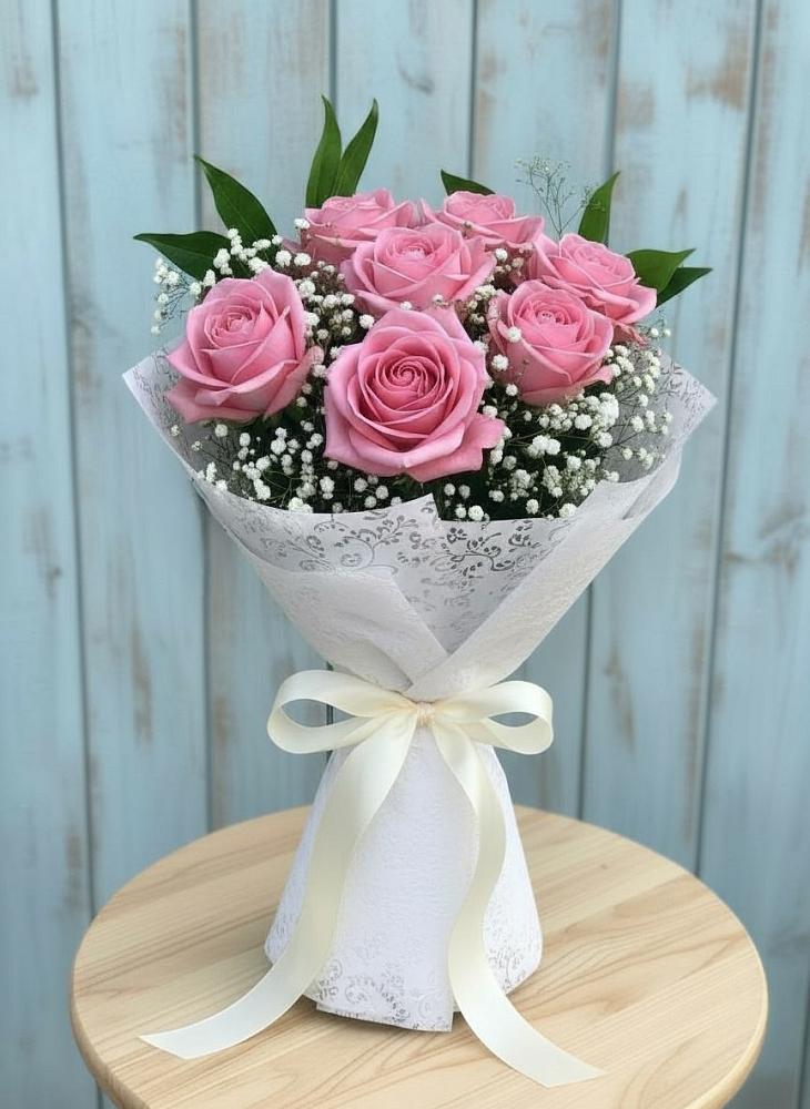 Букет цветов из: Розы в Дондуковской