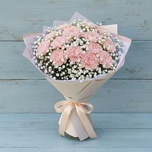 Букет цветов из:  Гвоздики в Дондуковской