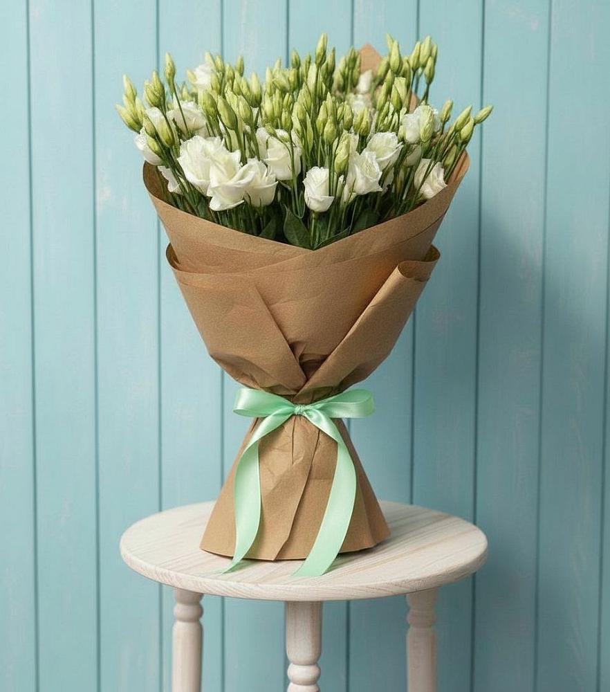 Букет цветов из: Лизиантусы в Дондуковской