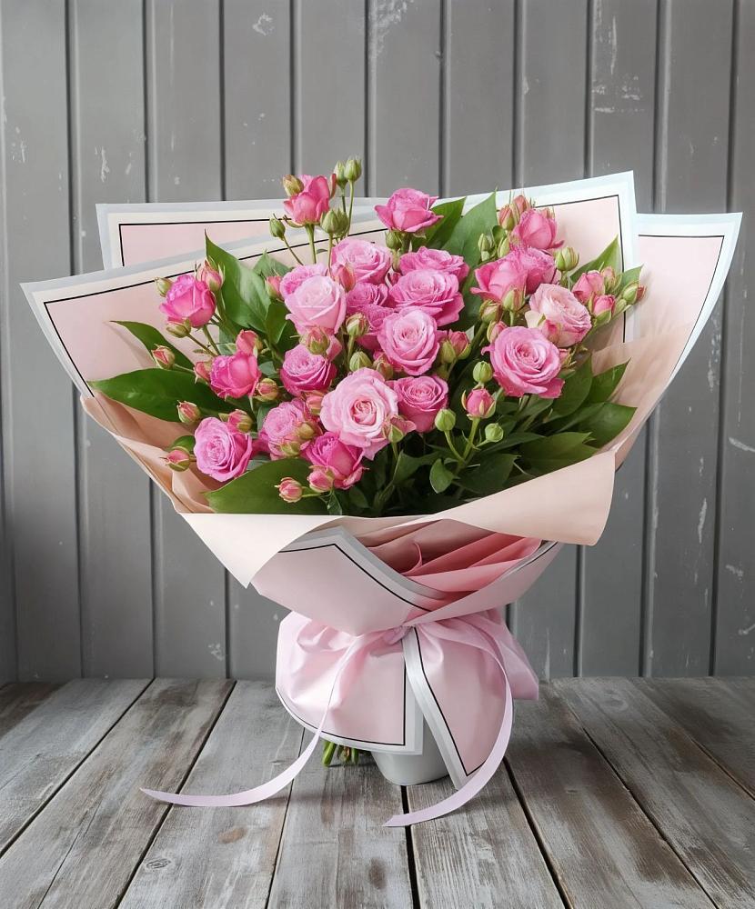 Букет Розовый кустик в Дондуковской