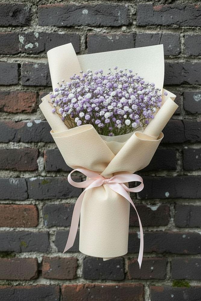 Букет цветов из: Гипсофила в Дондуковской