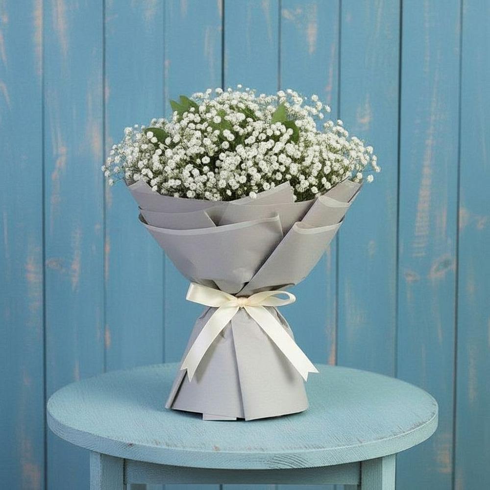 Букет цветов из: Гипсофила в Дондуковской