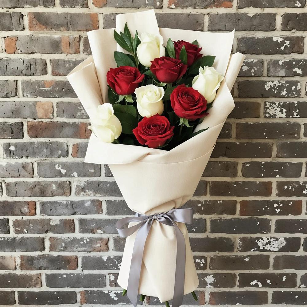 Букет цветов из: Розы в Дондуковской