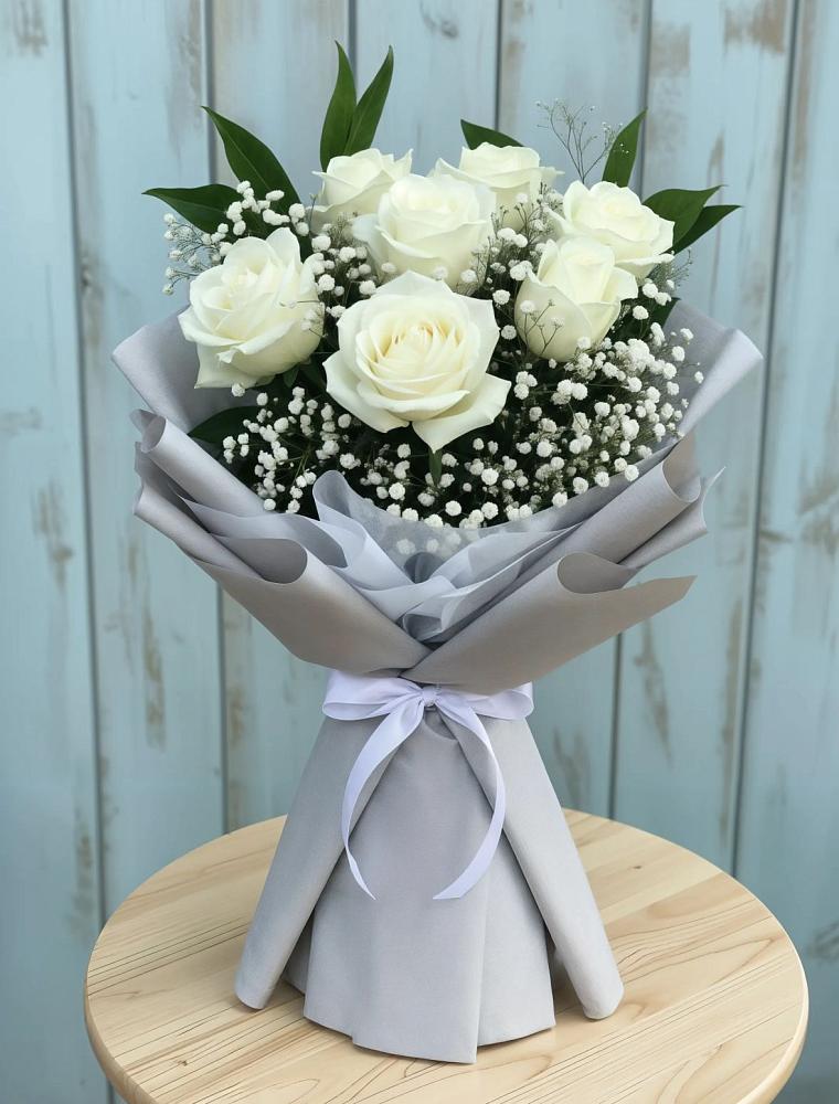 Букет цветов из: Розы в Дондуковской