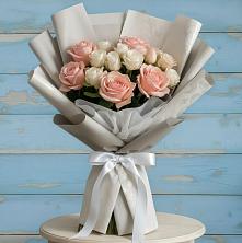 Букет цветов из:  Розы в Дондуковской