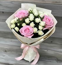 Букет цветов из:  Розы в Дондуковской