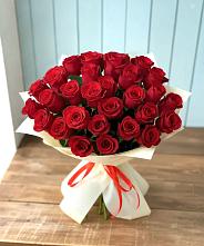 Букет 29 Красных роз в Дондуковской