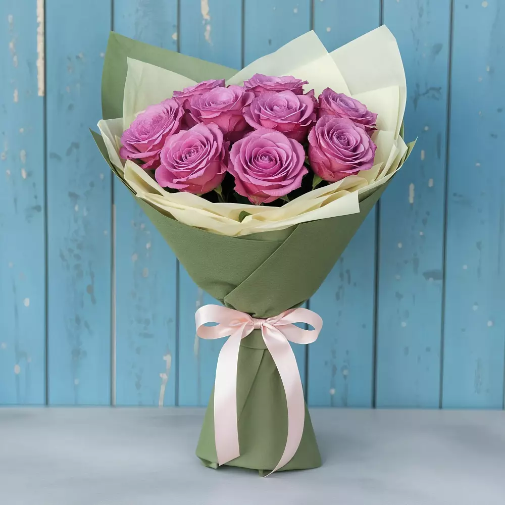 Букет Розы Фёрст Леди в Дондуковской