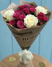 Букет цветов из:  Розы в Дондуковской