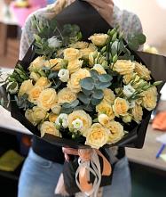 Букет цветов из:  Розы и Лизиантусы #REPLACE_PRED# Дондуковской