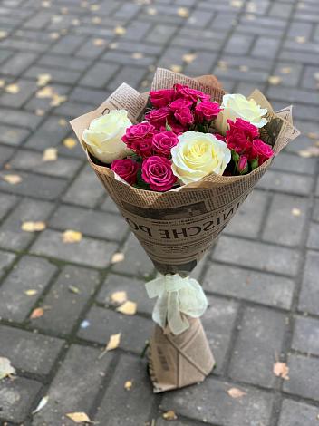 Букет цветов из: Розы в Дондуковской