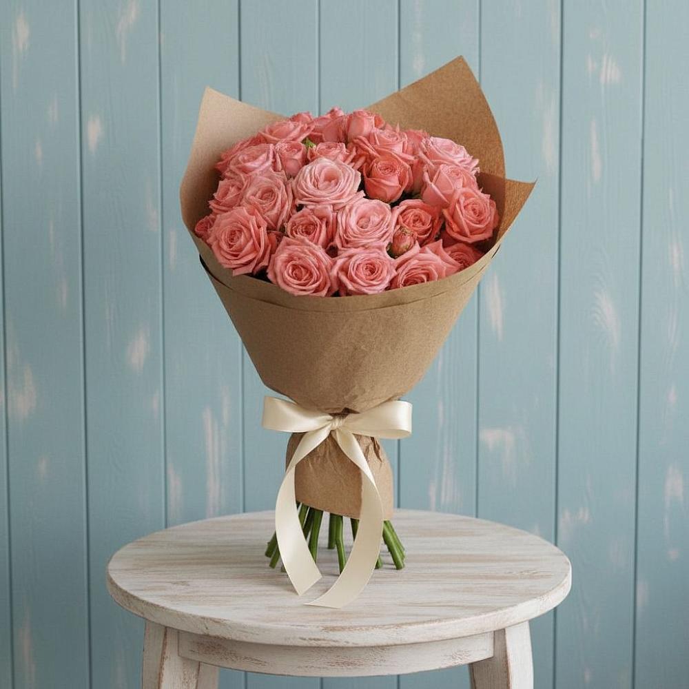 Букет цветов из: Розы в Дондуковской