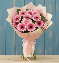 Букет цветов из:  Герберы в Дондуковской
