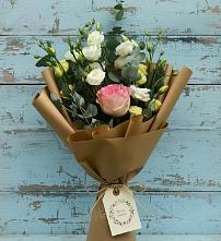 Букет цветов из:  Розы и Лизиантусы #REPLACE_PRED# Дондуковской